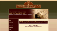 Desktop Screenshot of connorlegal.com